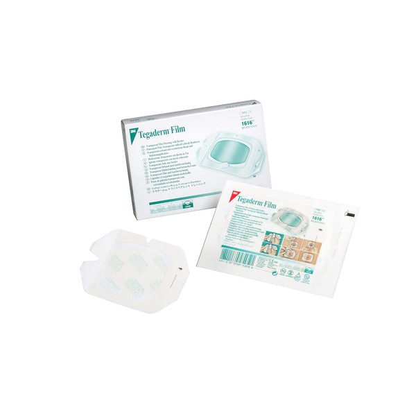 Tegaderm Transparent Dressing - 4 Inches X 4 3/4 Inches - 10 Ea