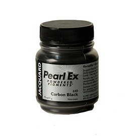 Jacquard JAC PEARL-EX 21gm CARBON BLACK Powdered Pigments