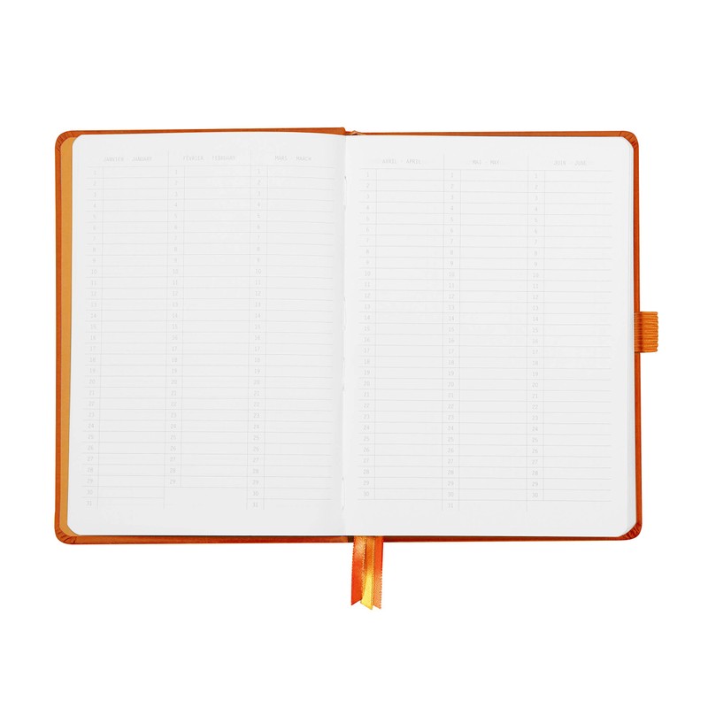 Rhodia 118583C Goalbook Notebook (DIN A5, 14.8 x 21 cm,