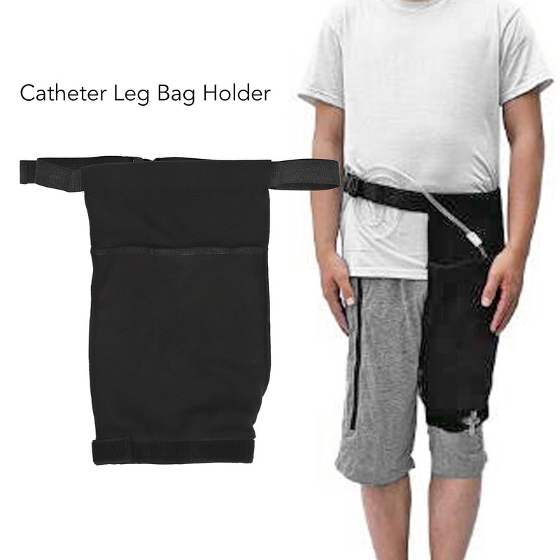 Catheter Leg Bag Holder Invisible Stable Free Movement Skin Friendly