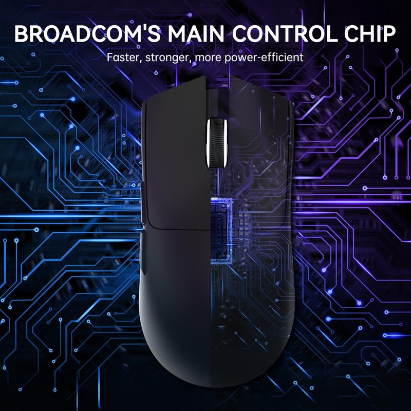 ATTACK SHARK X11 Lightweight Wireless Gaming Mouse with RGB Charging