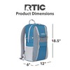 RTIC Chillout 24 Can Backpack Cooler Insulated Portable Soft Cooler