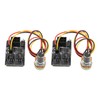 2 Pcs PC Fan Controller 3 Pin 4 Pin Fan