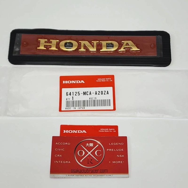 Honda Genuine OEM 2001-2004 Honda Goldwing Front Emblem 01-04 64125-MCA-A20Z