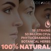 Codeage Skin Probiotics + Prebiotics - Skin Care Routine Supplement