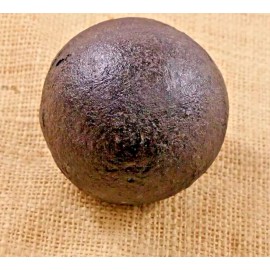 Midwest Craft House 3" Cast Iron Ball Cannon Ball Replica Crafts Wrought Iron Fences Solid Civil War