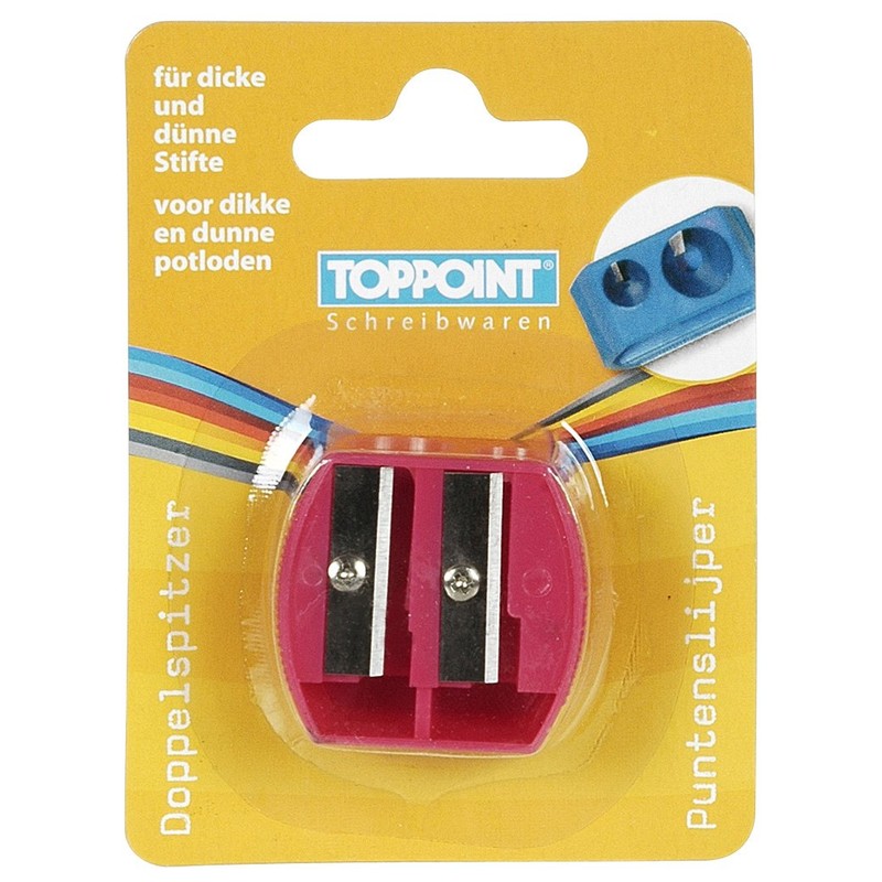 Double sharpener for thick and thin sticks (34 230)
