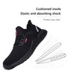 Hanani Hanani Steel Toe Caps Trainers Lightweight Boots Womens Mens