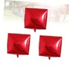 Gadpiparty 6pcs Square Aluminum Foil Cube Balloons for Birthday and
