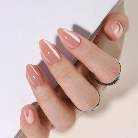 Glistening Black Sparkle Press On Nails | CurvLife Nail | 24pcs Medium Square Fake Nails | Sleek Finish with Starry Glitter & Rich Dark Tone | Easy to Apply, Comfortable & Long-Lasting | Ideal for Night Outs, Concerts, Parties & Fashionable Events:_Pink Opal Gleam