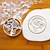 Realistic Crocodile Skink cookie cutter, Suitable for Lizard themed party,
