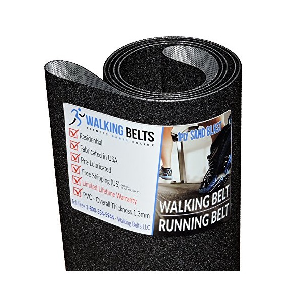 WALKINGBELTS Walking Belts LLC - ProForm Power ZT8 PFTL791132 Treadmill Running Belt 1ply Sand Blast + Free 1oz Lube