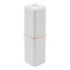 Hsthe Sea 5 Pcs White Empty Lipstick Tubes,DIY Lip Balm