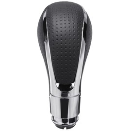 Black Perforated/Punched Gear Knob Compatible / Replacement Part for Vauxhall Insignia 2008-2017, Astra J 2009-2015, Meriva B, Zafira C