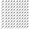 100Pcs Tri-Fold Exploding Aluminum Blind Rivet Tri Grip Rivet for