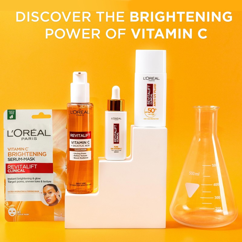 L'Oréal Paris Revitalift Clinical Vitamin C Cleanser with Vitamin C*