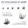 KISSXIAOYA Cluster Eyelash Extension, Lashes, Eyelash Curler, Eyelash Seal, Tweezers,