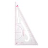 5Pcs Curve Ruler MultiFunction Plastic Vary Form Sewing Grading Proofing