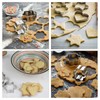 30Pcs Mini Cookie Cutters Set,Small Stainless Steel Cookie Cutters, Ten