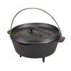 Stansport's Cast Iron Dutch Oven with Lid (16018-20) - 2