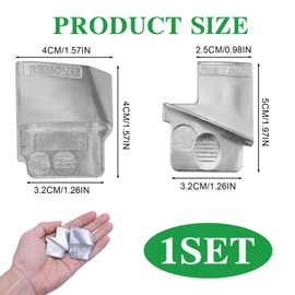 MxyVrix Pack of 2 Metallic Disassembly/Assembly Tools Set for Car Stretch Fit V-Ribbed Belt, Stretch Belt Installation Tool, Car Ribbed Belt Remover and Installation Tool