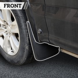 KEWISAUTO Fender Flares Guards for Ford F-150 2015-2020, Front & Rear Mud Flaps Splash Guards for 2015-2020 Ford F150 with Factory Fender Flares Accessories, Replace #FL3Z-16A550-AA, #FL3Z1-6A550-BA