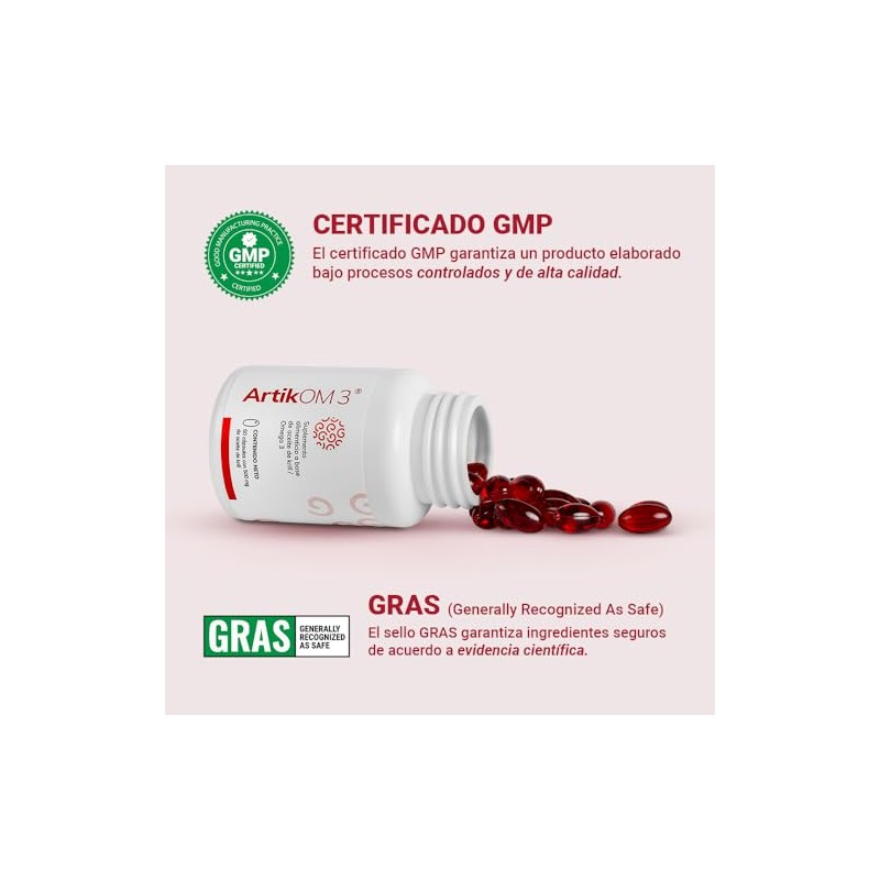 ArtikOM3 | Aceite de krill antártico puro | Omega 3