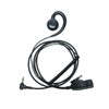 1-Pin 2.5mm Walkie Talkies Earpiece Headse with PTT Mic Compatible