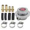 LVOUP Manual Adjustable 1-5 PSI Fuel Pressure Regulator Carburetor Carb