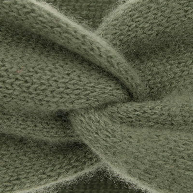 Seeberger Lasuna Cashmere Bandeau Women's Light Olive One Size