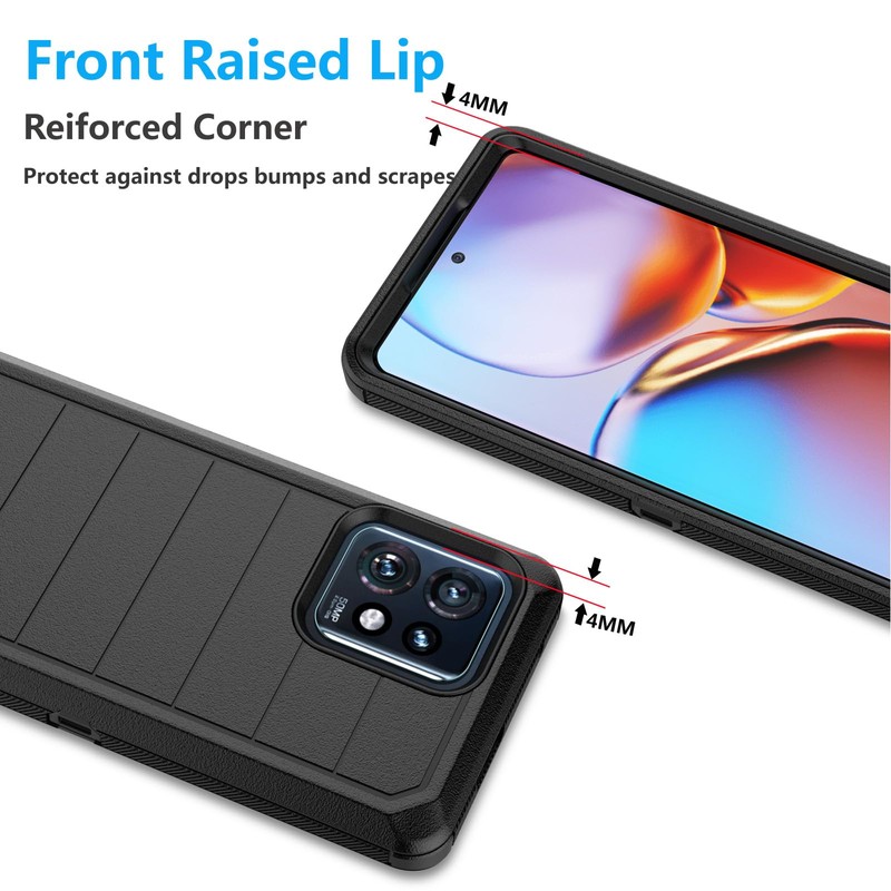 Njjex Moto Edge Plus 2023 Case, For Edge 40 Pro