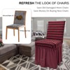 NICEEC High Stretch Chair Covers for Dining Chairs Covers Set