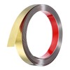 MECCANIXITY Gold Trim Peel and Stick, Self Adhesive Mirror Trim