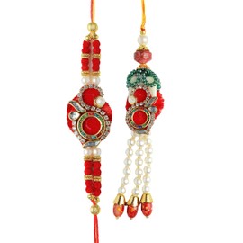 Aditri Creation Decorative Pooja Thali Plate Platter Stainless Steel Puja Thali with Essential Pooja Articles for Aarti Pooja Rituals Festival Decorations & Home Decor Gifting (Size: - 10 Inches)