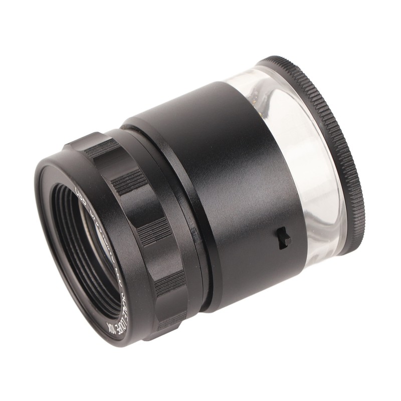 Illuminated Jewelers Loupe 6 LEDs 10X Rechargeable 28mm Field LED