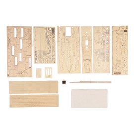 1: 130 Wooden Model Sailboat Kit for Adults Improve Hands On Ability DIY Wooden Ship Model Puzzle