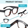 Reducblu 12 Pack Reading Glasses for Women - Trendy Cheaters