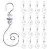 INCREWAY Ornament Hooks, 30PCS Silver S-Shaped Hangers Hook Swirl Christmas