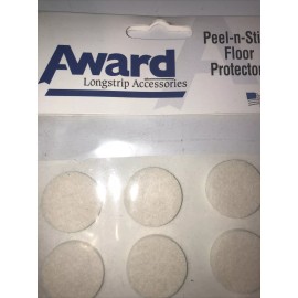 EZ Glide Lot Of 2 Award  Surface Protectors - 7/8”White Circle - Just Peel and Stick A1
