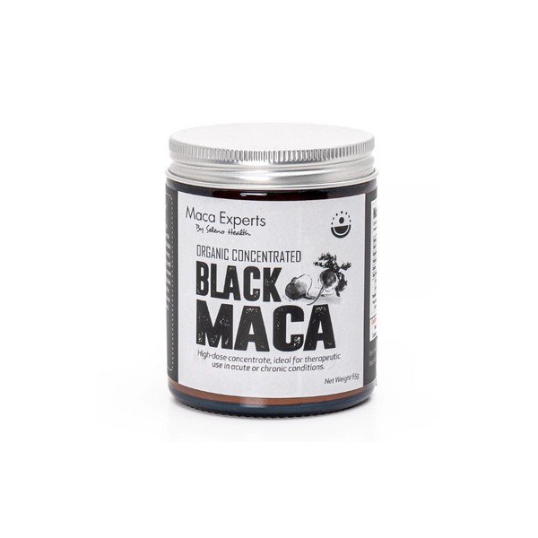 Seleno Health Black Maca 10:1 Extract (Organic Pure Concentrated) - 65g