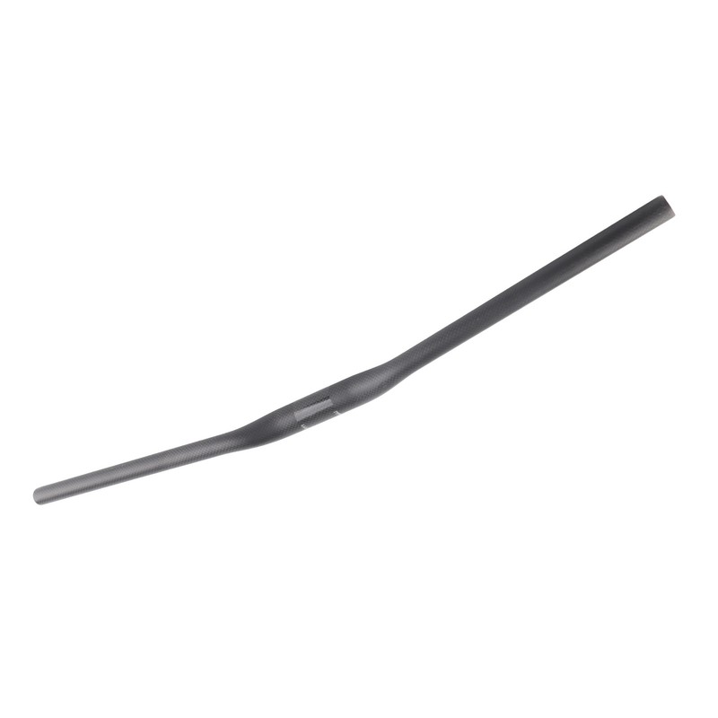 Bicycle Riser Handlebar Matt Black 3K Carbon Fiber Integrated Light