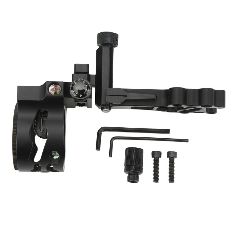 5 Pin Bow Sight Aluminium Alloy with Short Rod Archery