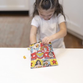 Bumkins Bumkins Dc Comics Snack Bag, Wonder Woman Comic, Large