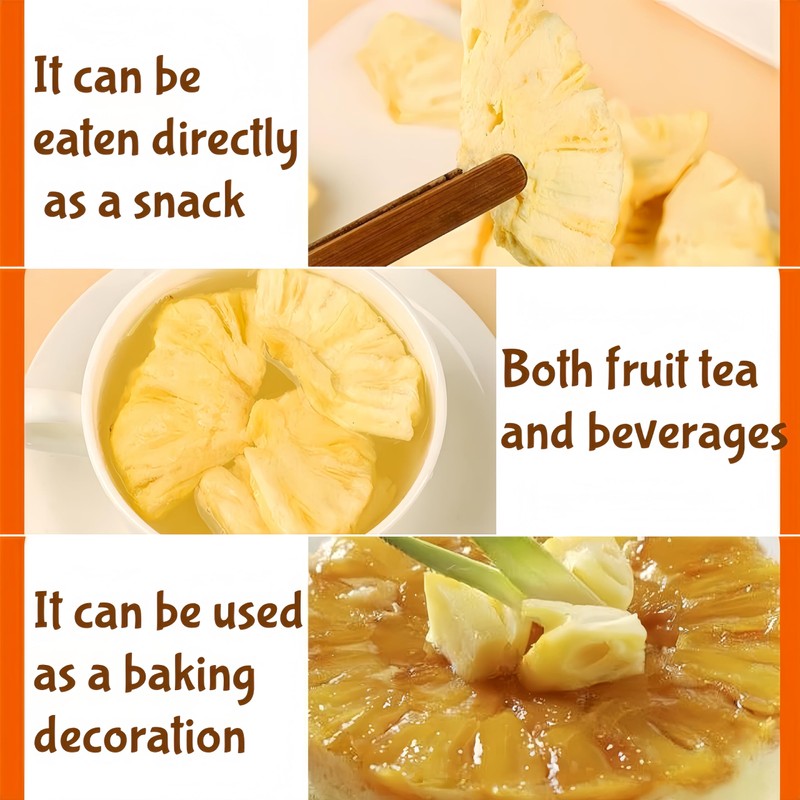 Freeze-Dried Pineapple Crisps | Snacks with No Added Sweeteners |