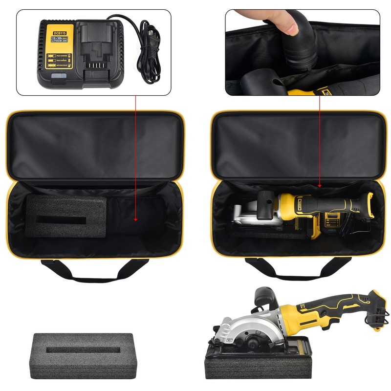 SAIKA Tool Bag for DEWALT ATOMIC 20V MAX/for DOVAMAN/for Worx