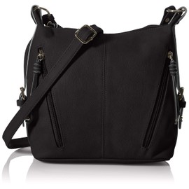 TOM TAILOR Women's CAIA Shoulder Bag, Black, M