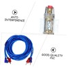 FUNOMOCYA 1set Car Amplifier Wiring Kit Gauge Installation Cable for