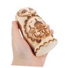 Kisangel Russian Stacking Dolls Handmade Wooden Nesting Dolls Double-Headed Eagle