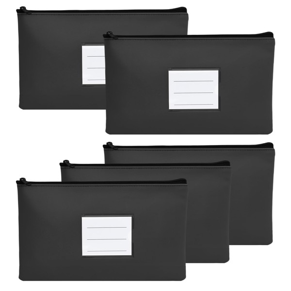 5 Pcs Money Bag for Banking Cash, Money Saving Wallet