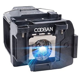 COOBAN ELPLP85 /V13H010L85 Replacement Projector Lamp Bulb with Housing for Epson PowerLite Home Cinema 3000 3100 3200 3500 3600e 3700 3800 3900 EH-TW6700 EH-TW6600W EH-TW6600 EH-TW6800 （Economical）